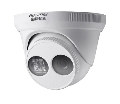 海康威视网络监控摄像头200/400/500万半球POE摄像机DS-2CD3325-I
